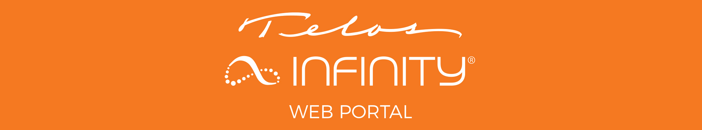 Infinity Web Portal banner