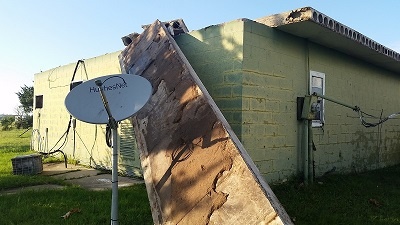 Tornado Damage at KHKC
