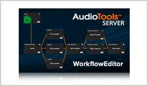 AudioTools Server Workflow Editor
