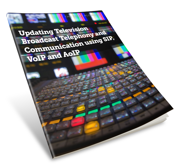 Updating Television Broadcast Telephony and Communication using SIP, VoIP and AoIP