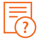 TelosCare_FAQ Icon_Orange