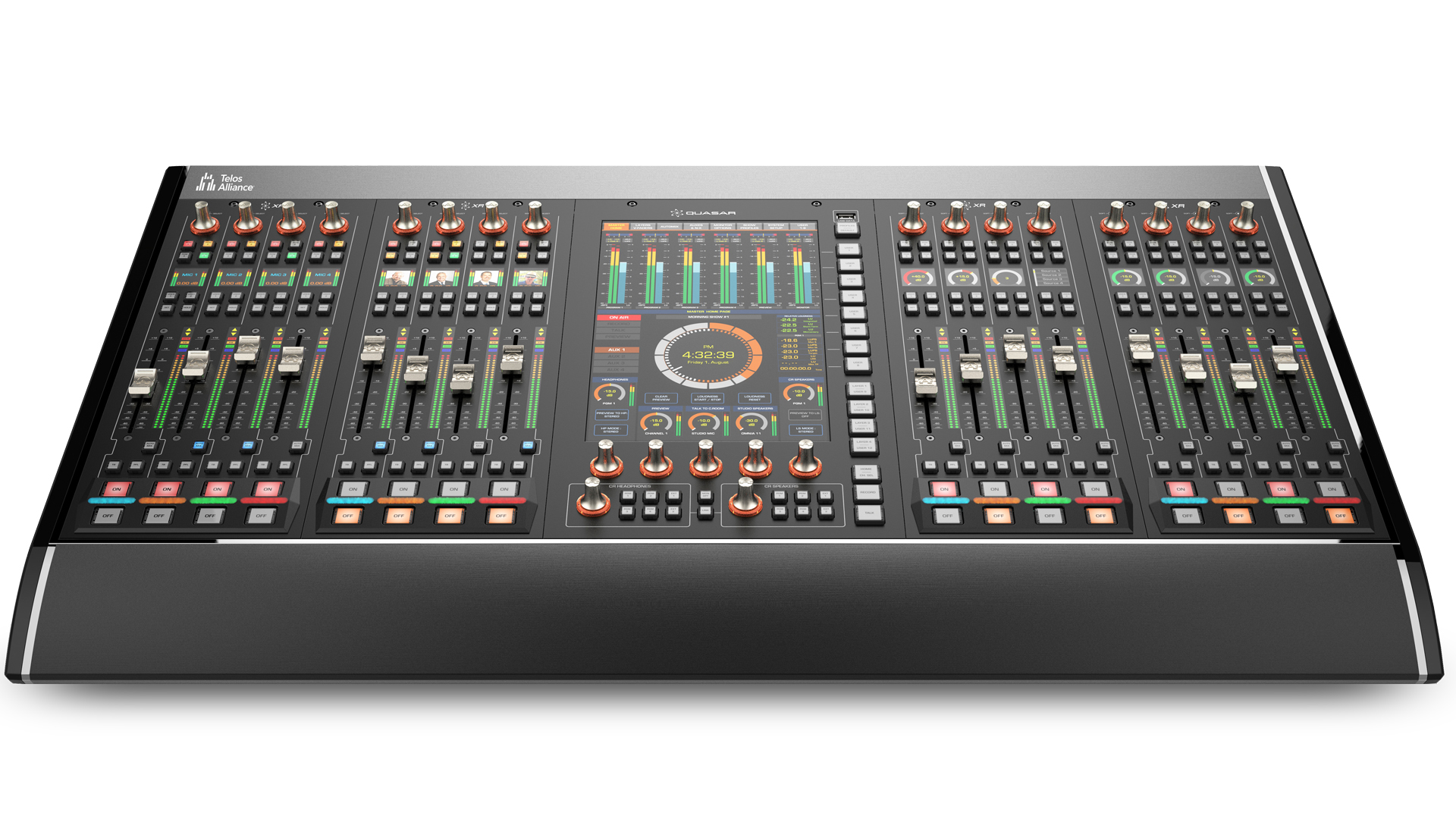 Telos Alliance | Axia Quasar AoIP Mixing Console Family