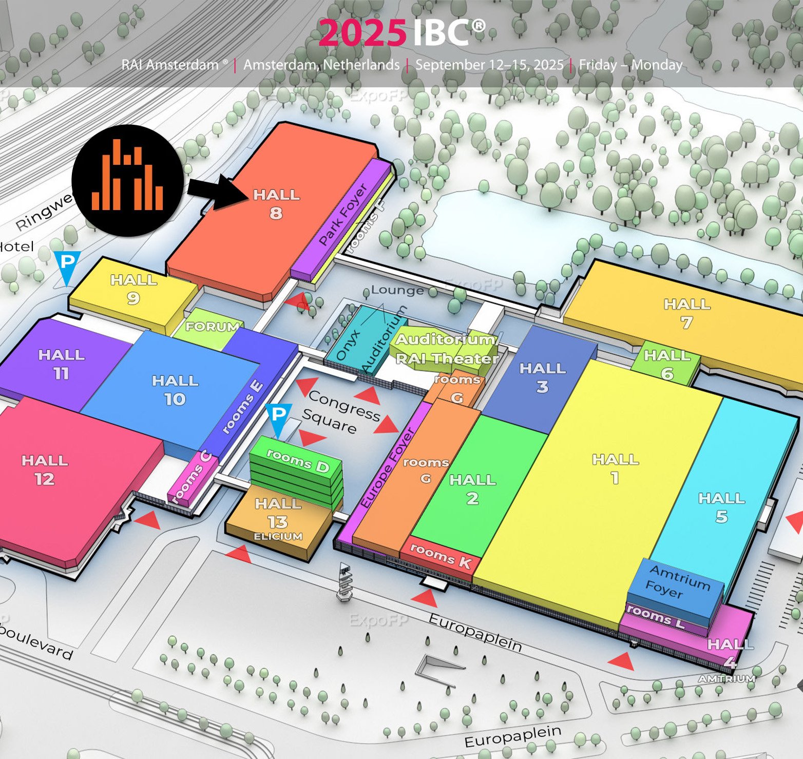 Find us in Hall 8, Stand 8.D37