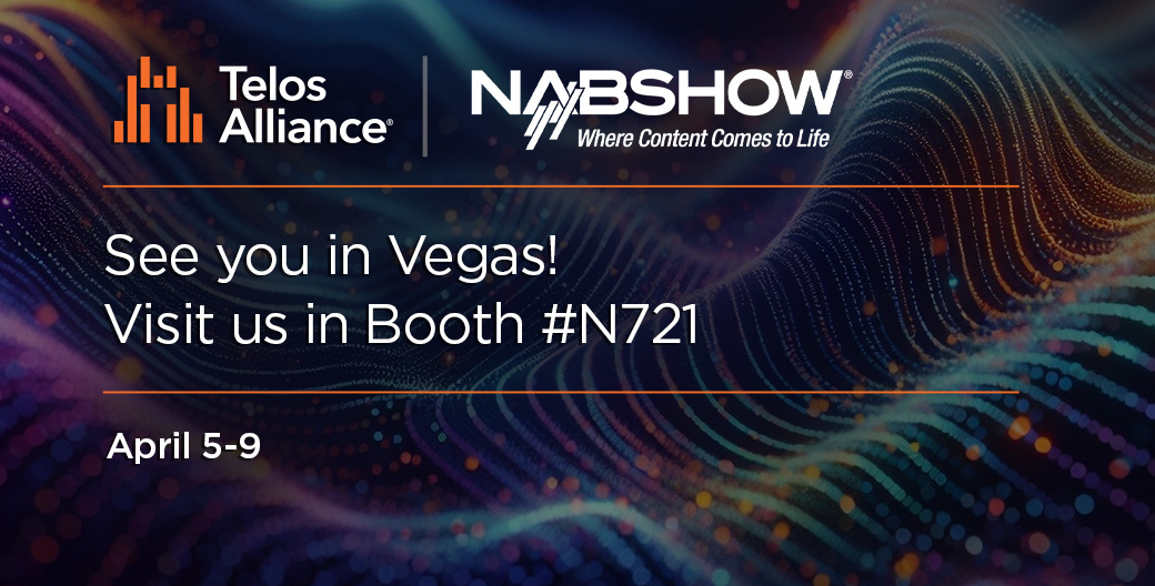 See us at NAB in Las Vegas